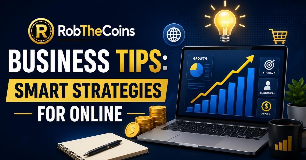 RobTheCoins Business Tips