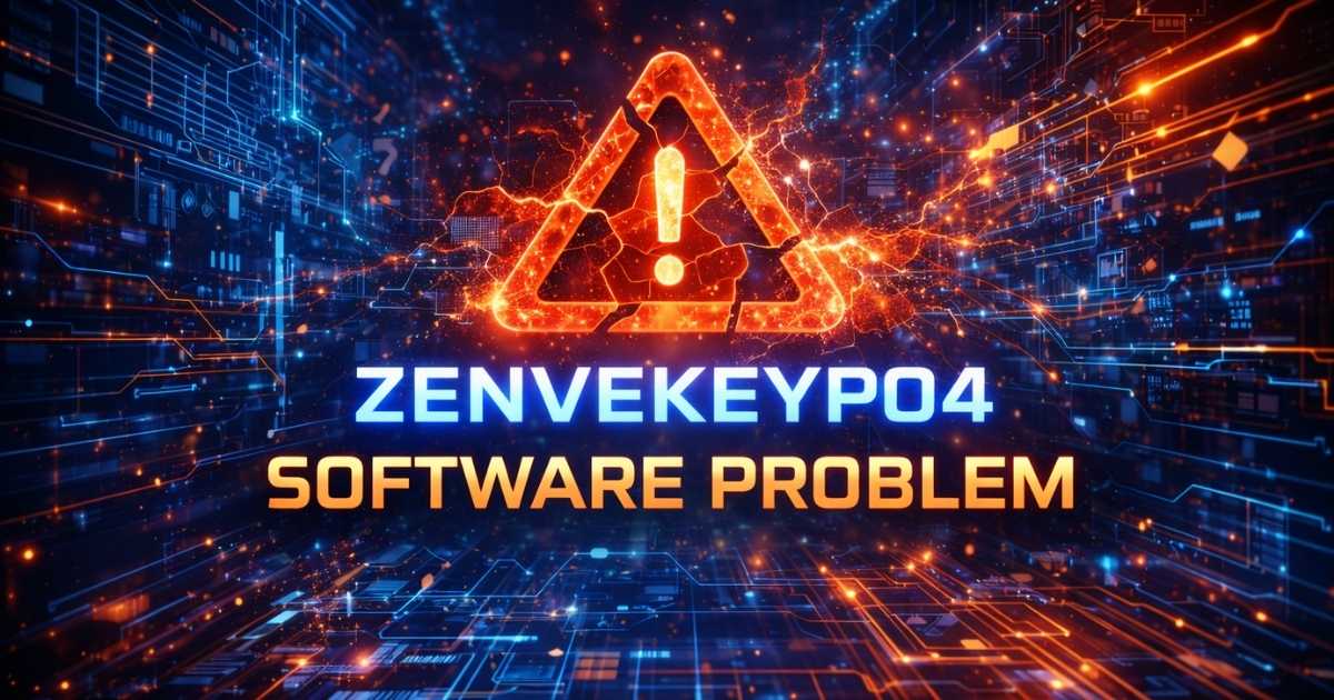 Zenvekeypo4 Software Problem