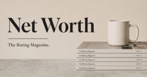 Net Worth The Boring Magazine