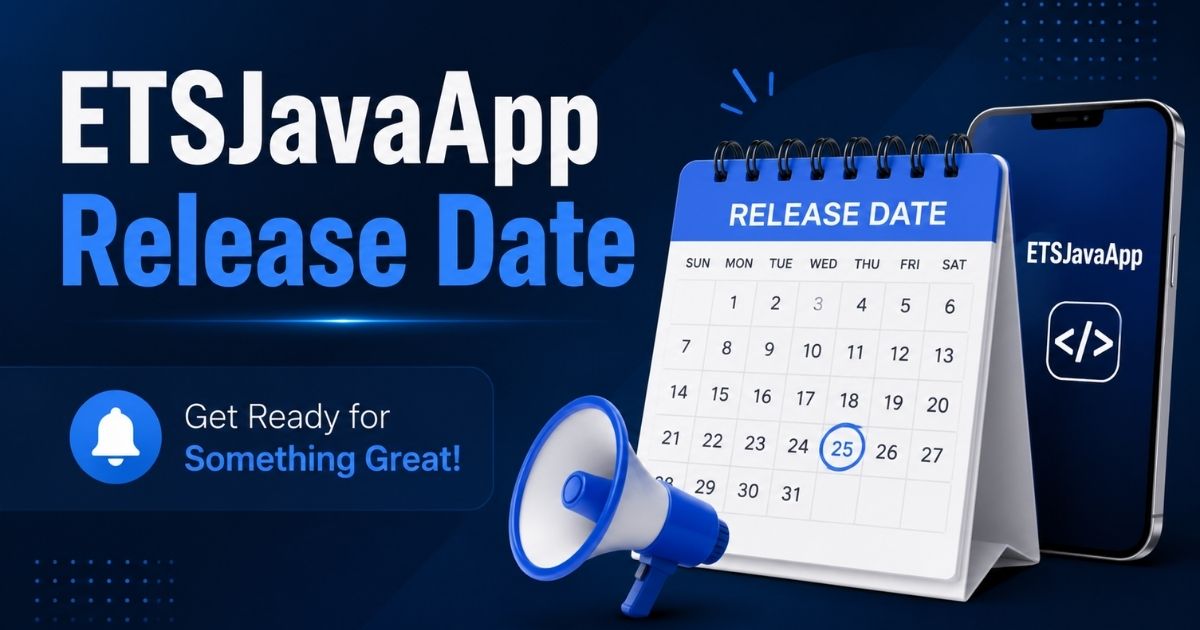 ETSJavaApp Release Date